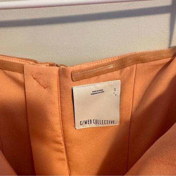 C/MEO Collective Orange Sleeveless Maxi Dress Small - Picture 10 of 10